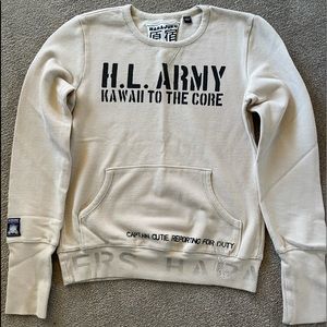 Harajuku Lovers crew neck sweater